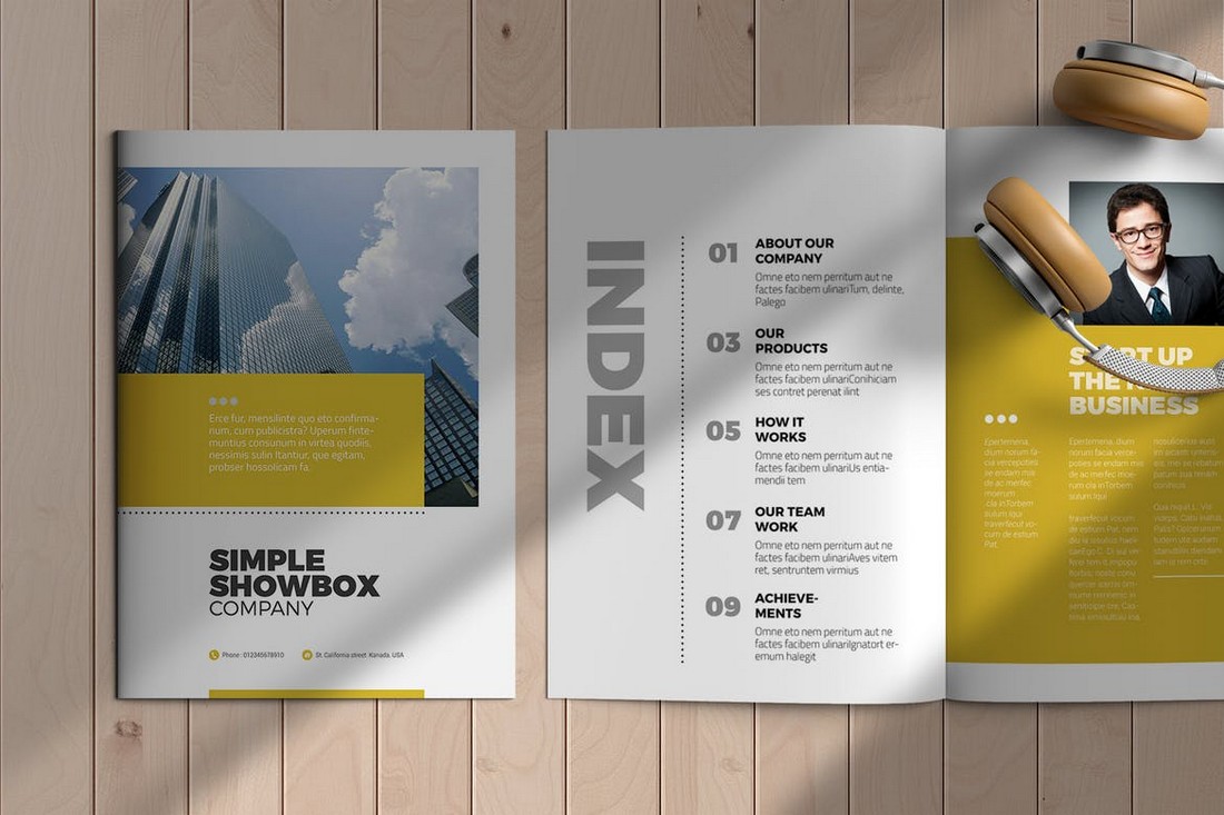 InDesign-Business-Brochure-Template 30+ Best InDesign Templates 2021 (For Brochures, Flyers, Books & More) design tips 