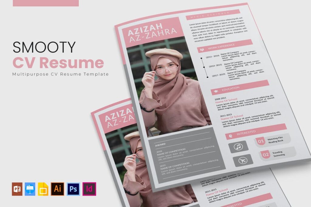 20+ Best InDesign Resume Templates (INDD CV Templates) | Design Shack