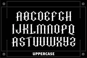 First alternate image for Incognito Font