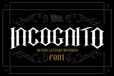Incognito Font