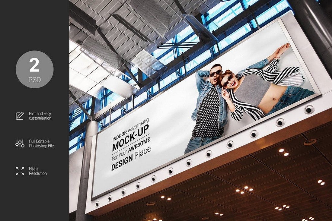 Indoor-Billboard-Mock-Up 25+ Best Billboard Mockups design tips