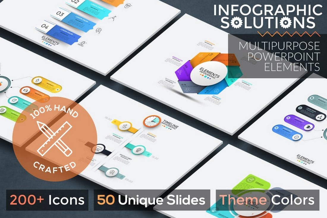 Infographic-Solutions-Powerpoint-Infographic 40+ Best Infographic Templates (Word, PowerPoint & Illustrator) design tips 