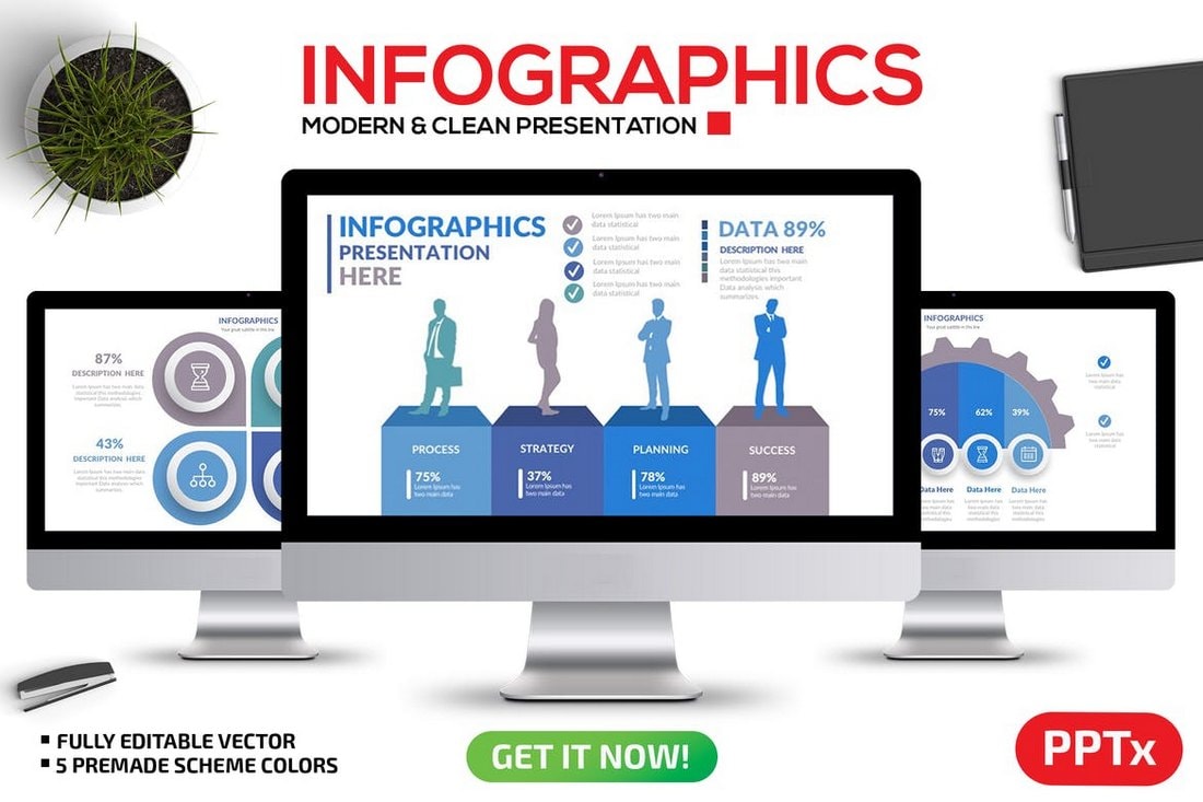 Infographics Powerpoint Template