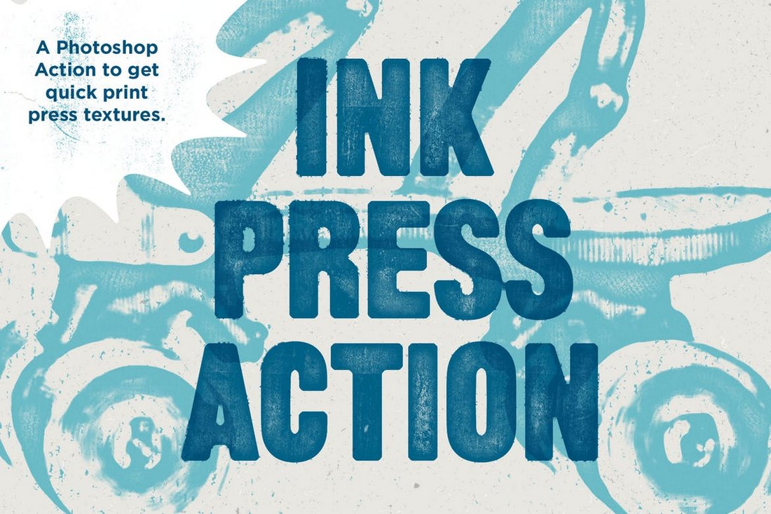 Ink-Press-Type-Vintage-Photoshop-Action 20+ Best Vintage & Retro Photoshop Actions design tips 