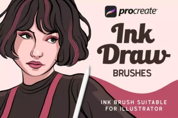 InkDraw Procreate Ink Brushes