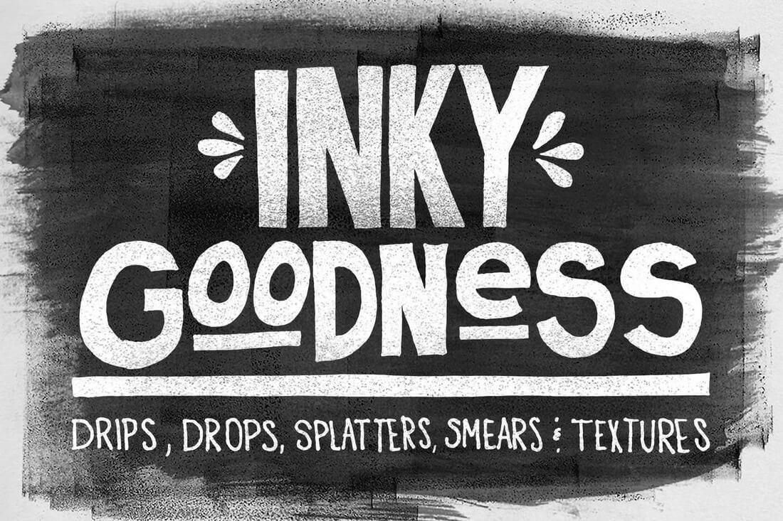 Inky-Goodness How to Install & Use a Photoshop Brush in 3 Minutes design tips 