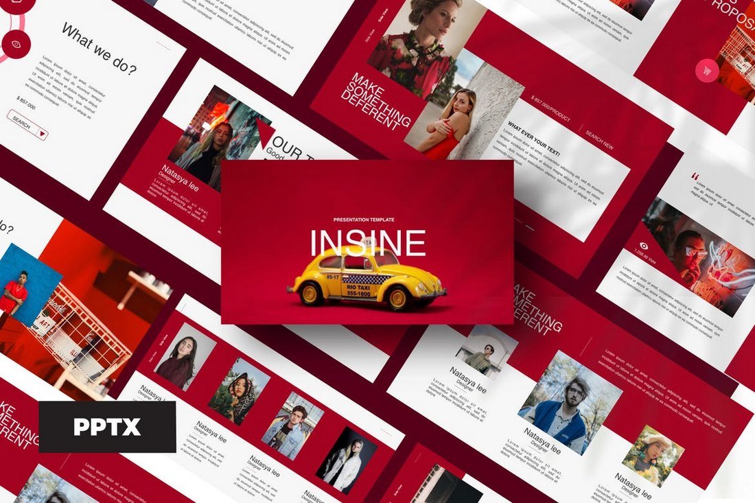 Insine - Powerpoint Template