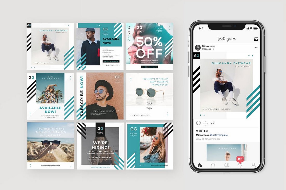 Instagram Layout Design