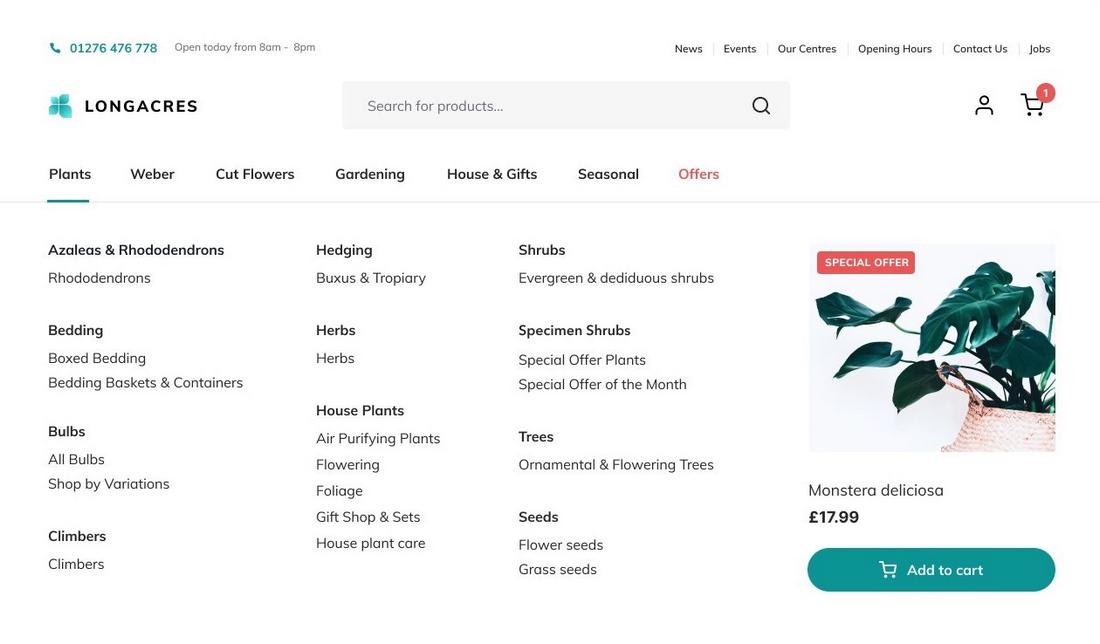 Integrated Search Bars