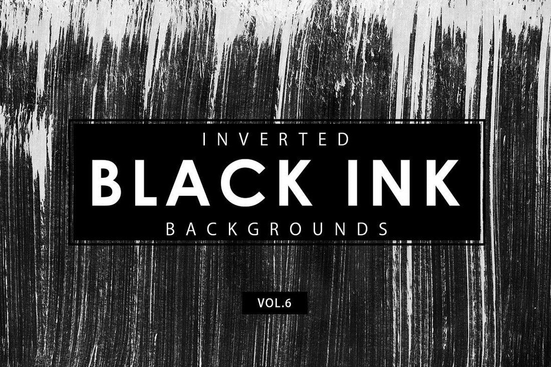 Inverted-Black-Ink-Backgrounds-6 25 Best Subtle Black & White Background Textures design tips 