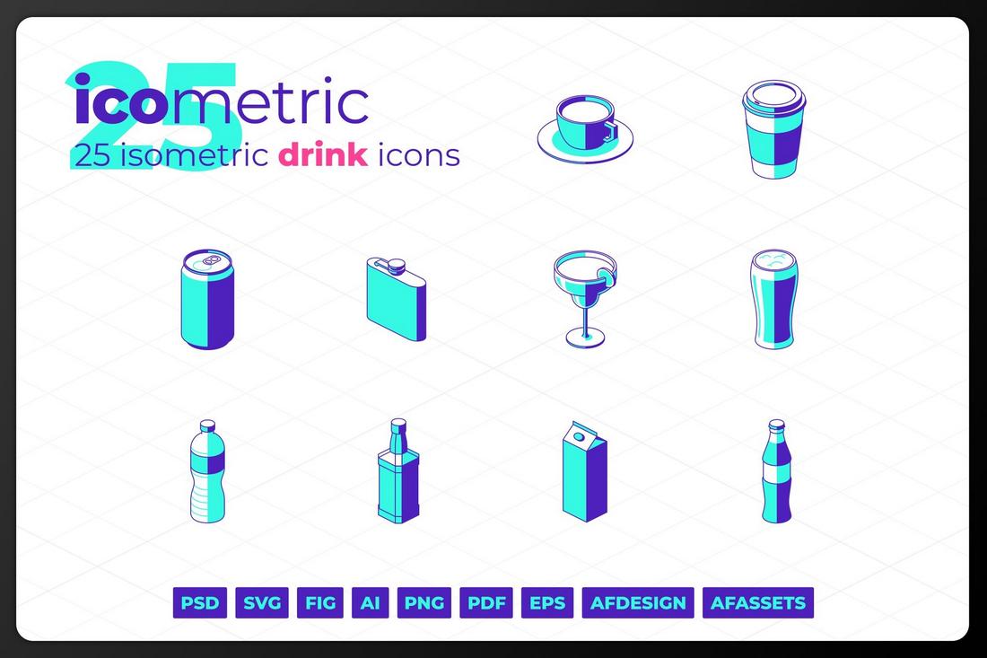 Isometric Icons