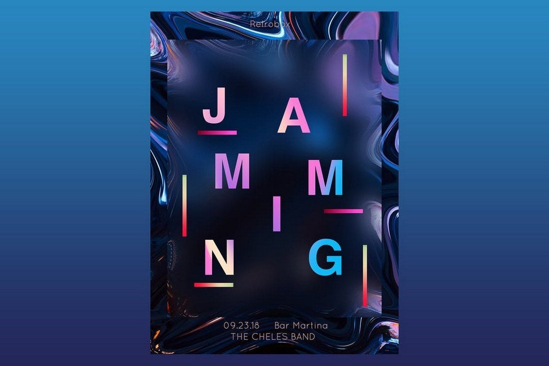 Jamming-Flyer-Poster Typographic Posters: 100 Stunning Examples design tips 