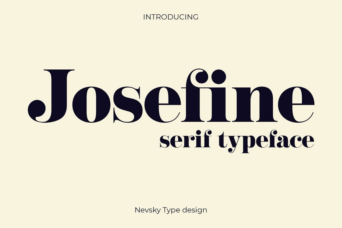 Josefine - Free Elegant Serif Font