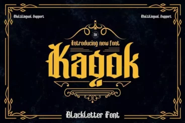 Kagok Blackletter Font