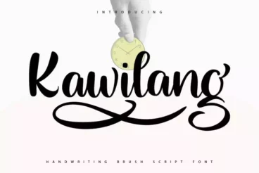 Kawilang Cute Handwriting Brush Font