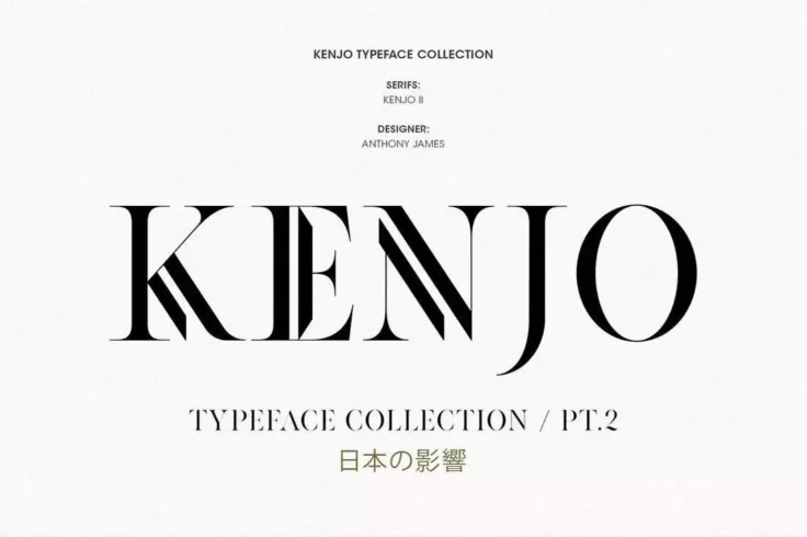 View Information about Kenjo Font