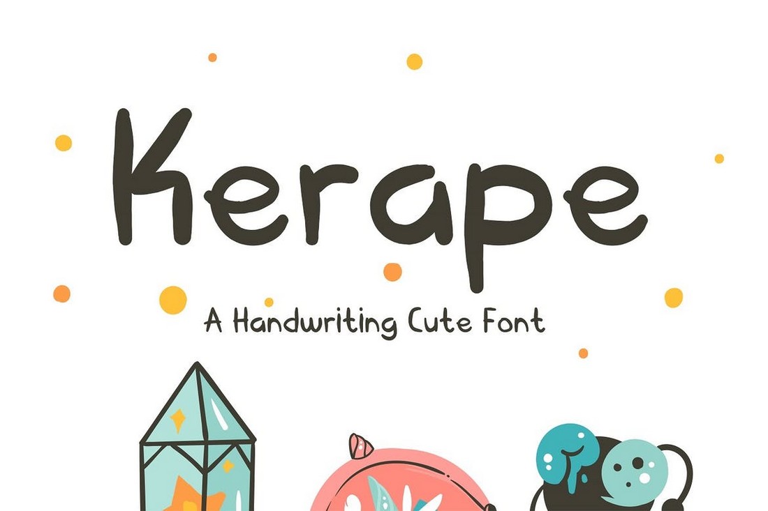 cute procreate fonts free