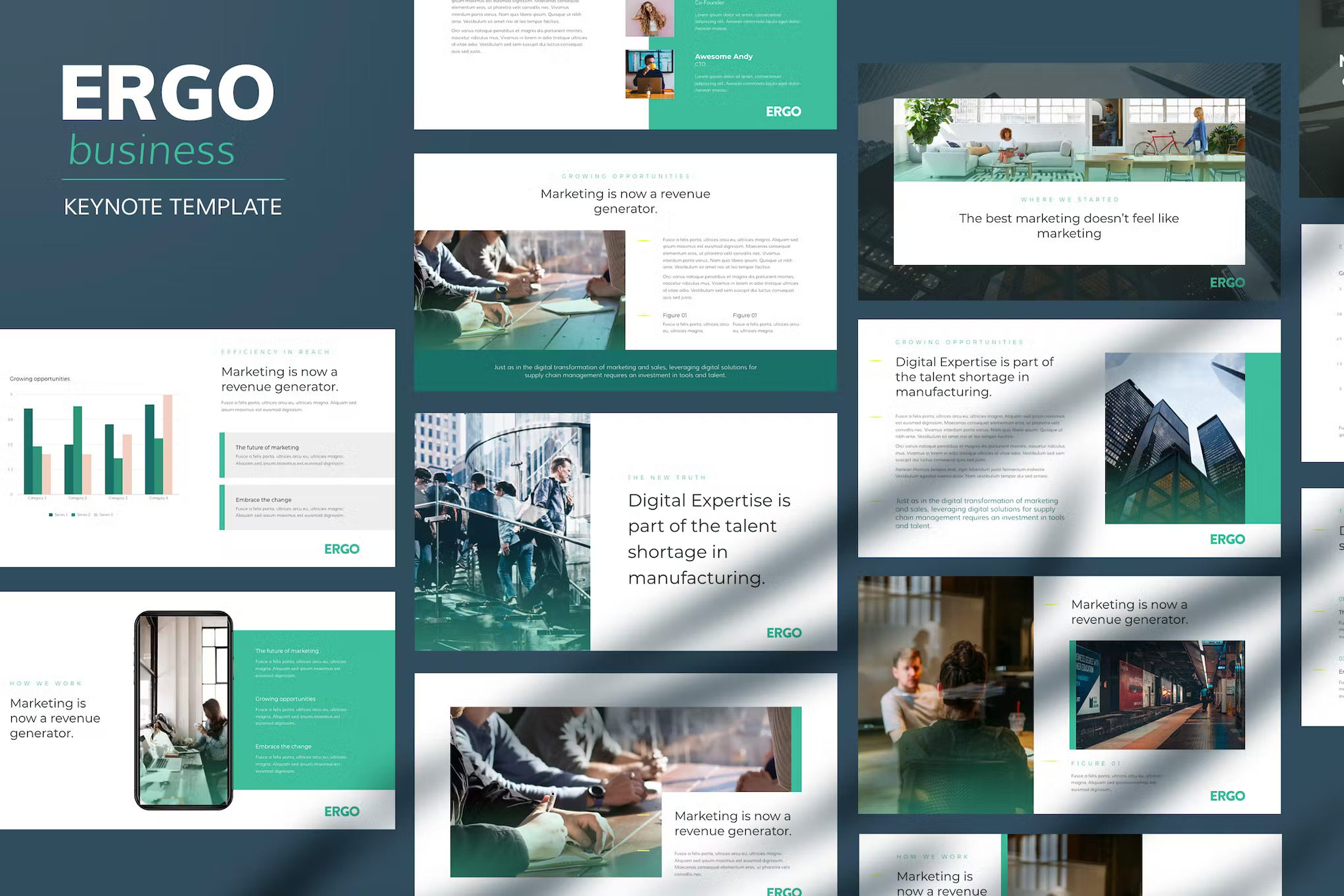 Keynote Pitch Deck Template