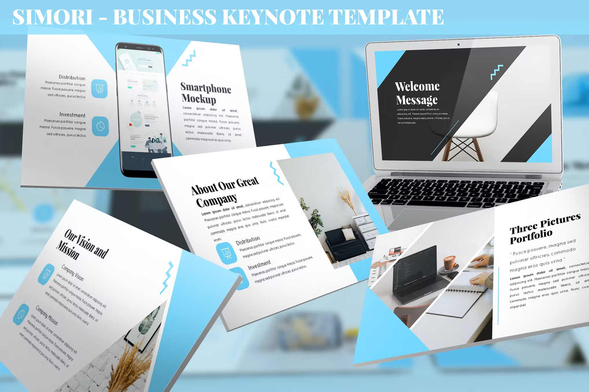 Keynote Pitch Deck Template