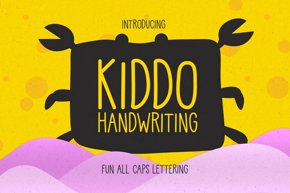 Kiddo-Handwriting-Simple-Font 25+ Best Friendly & Simple Fonts in 2022 (Free & Premium) design tips 