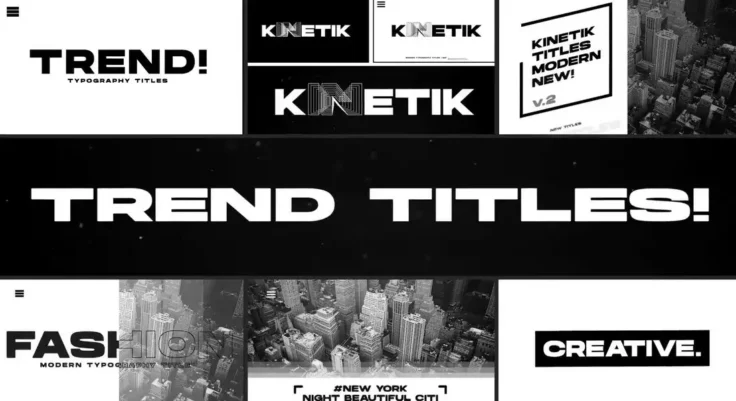 View Information about Kinetic Title Templates for Final Cut Pro
