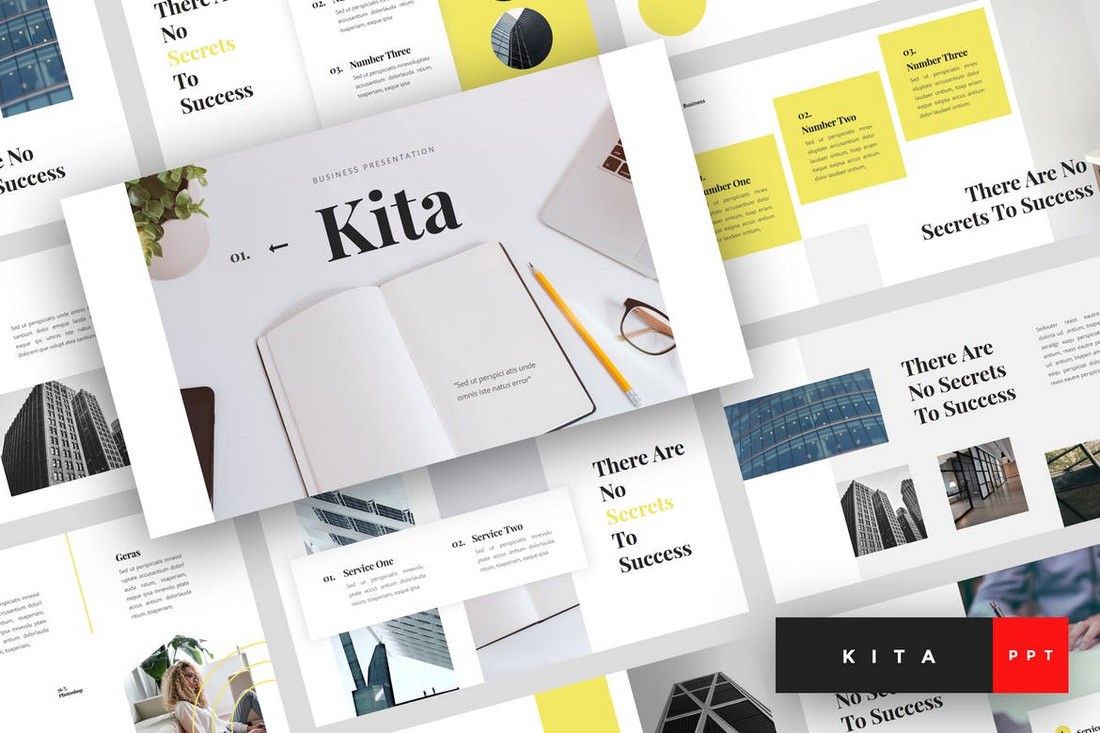 Kita-Business-PowerPoint-Template 30+ Best Business & Corporate PowerPoint Templates 2021 design tips 