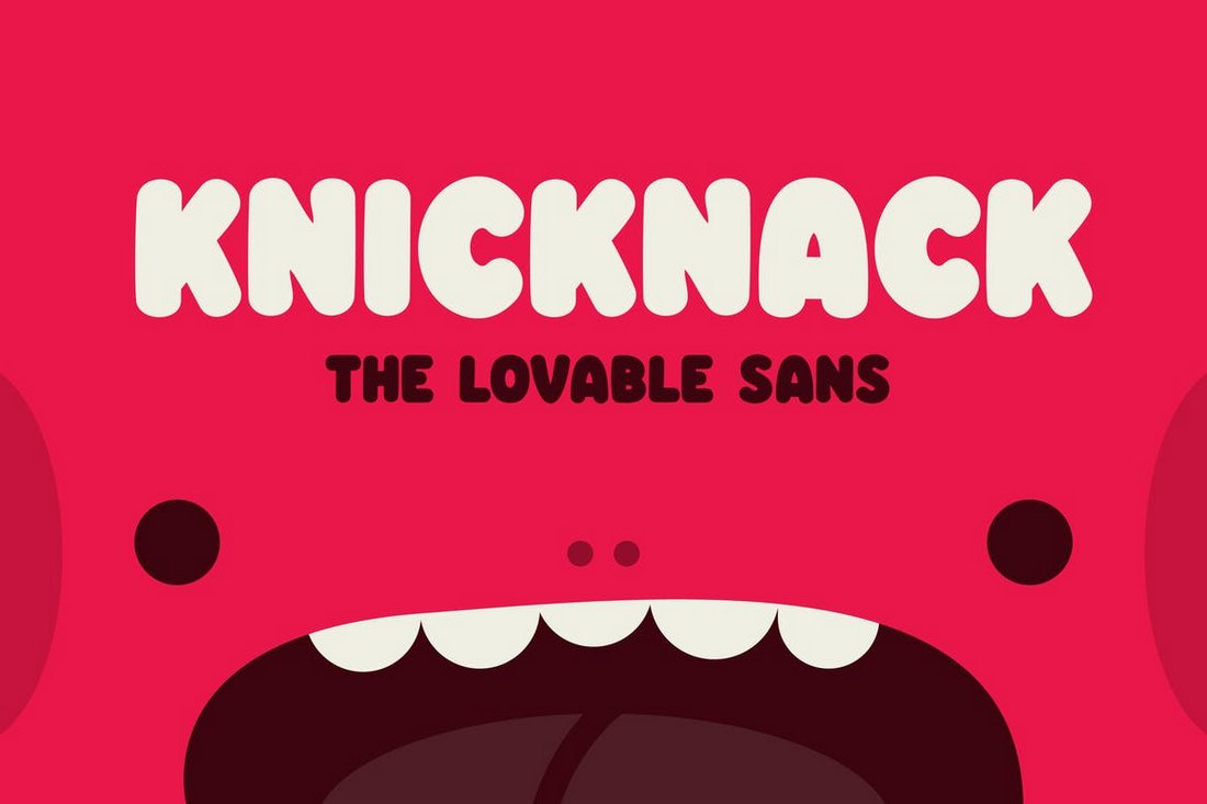 Knicknack-Fun-YouTube-Font 30+ Best YouTube Fonts (For Thumbnails + Videos) 2020 design tips 