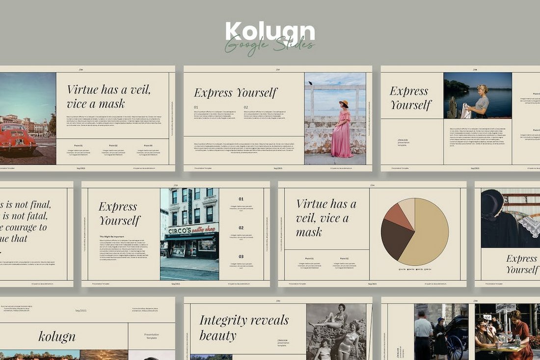 Kolugn - Aesthetic Template Google Slide