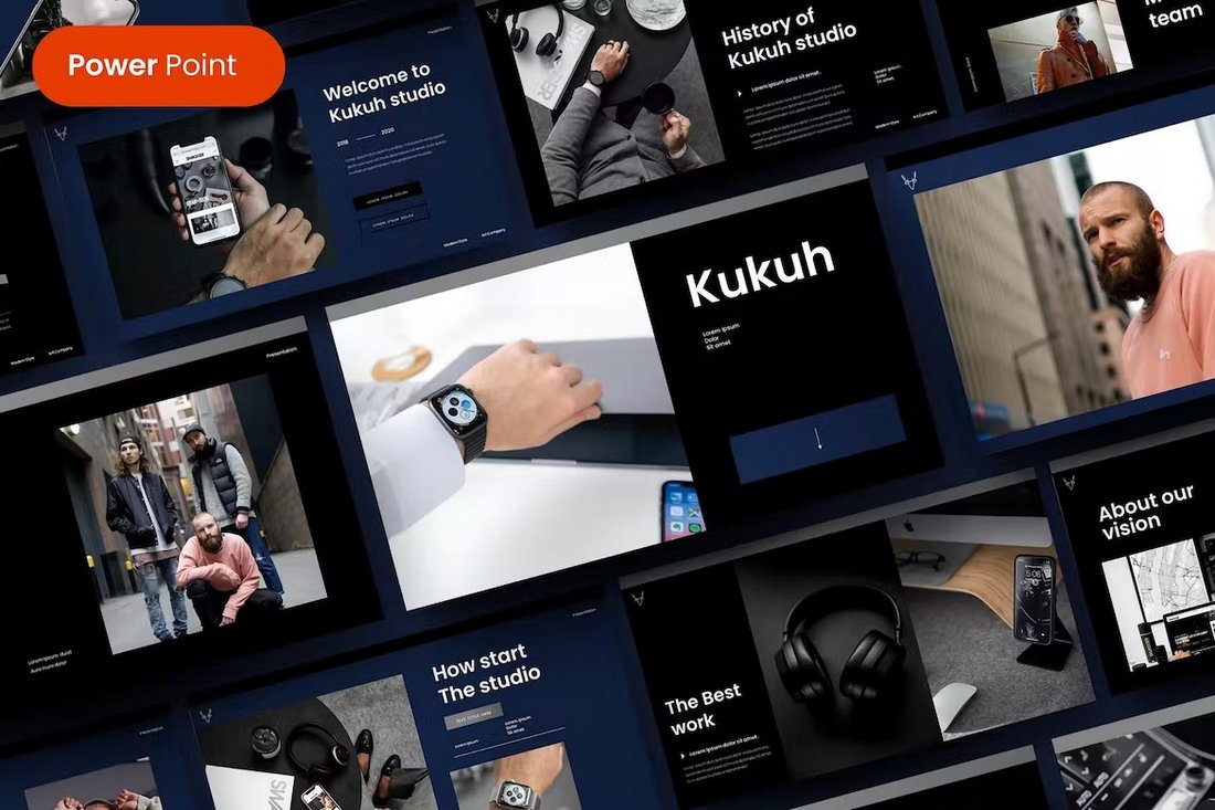 Kukuh - Animated Business PowerPoint Template