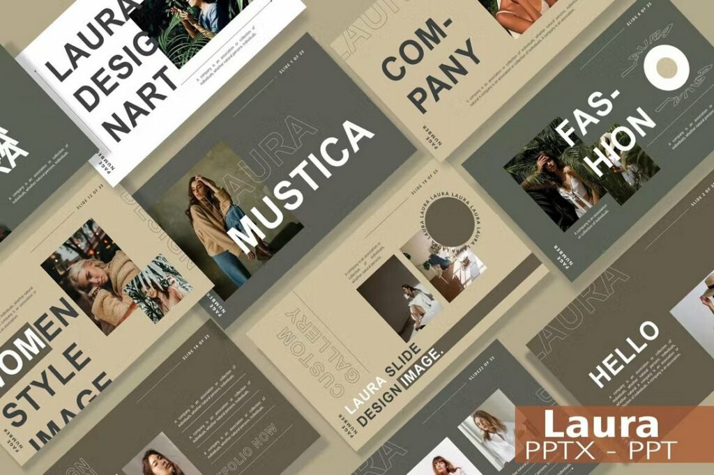 25+ Best Fashion + Style PowerPoint Templates (On Trend for 2025 ...