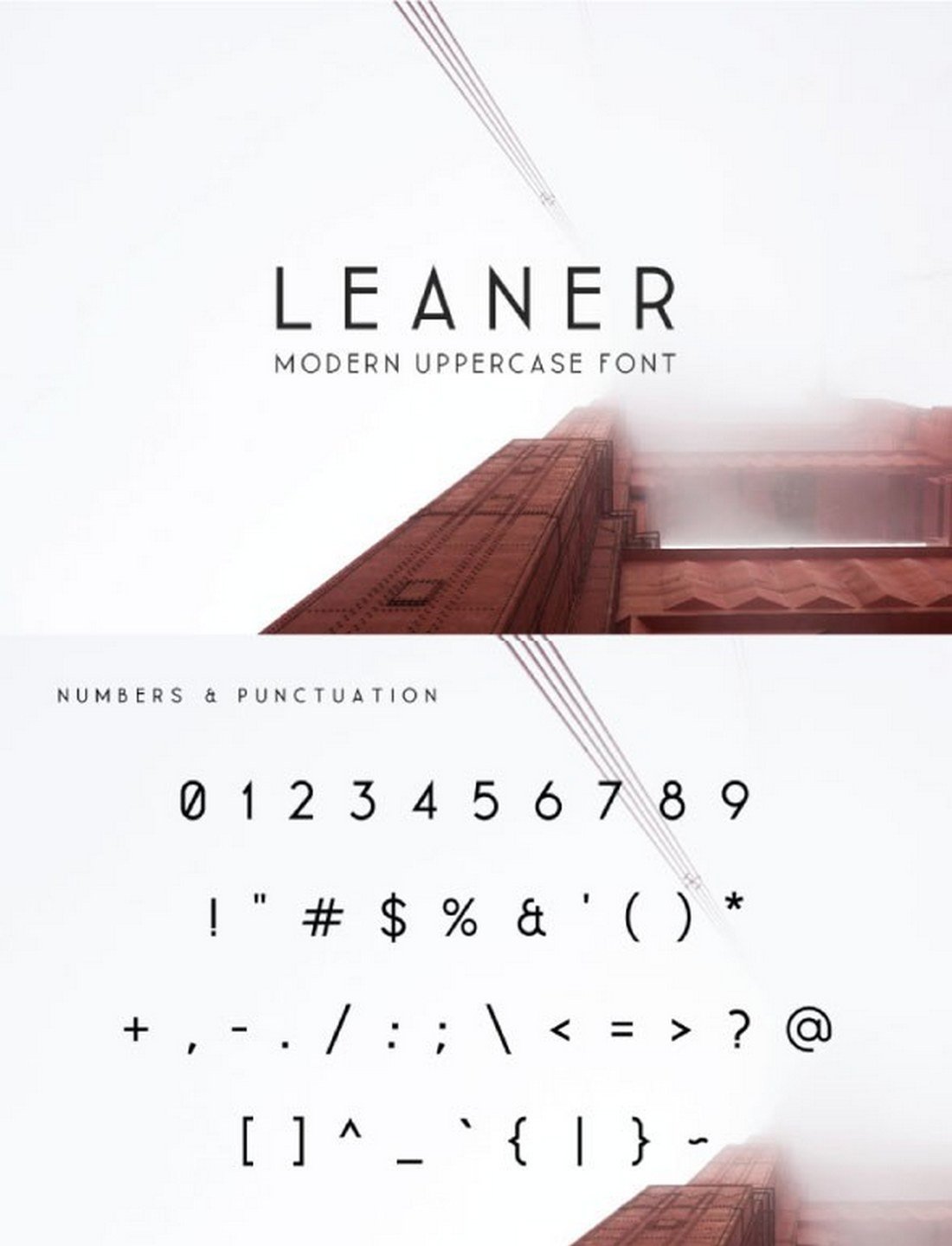 Leaner-Modern-Typeface 30+ Best Number Fonts for Displaying Numbers design tips 