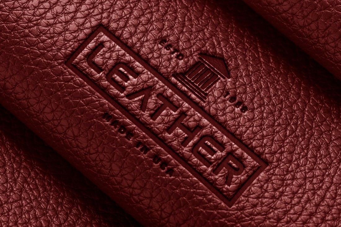 Leather Embossed Logo Mockup