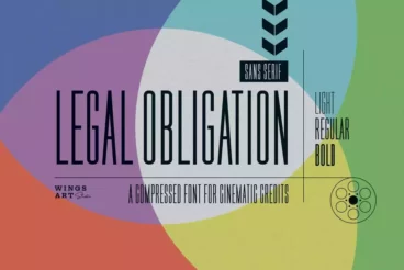 Legal Obligation Compressed Font Family