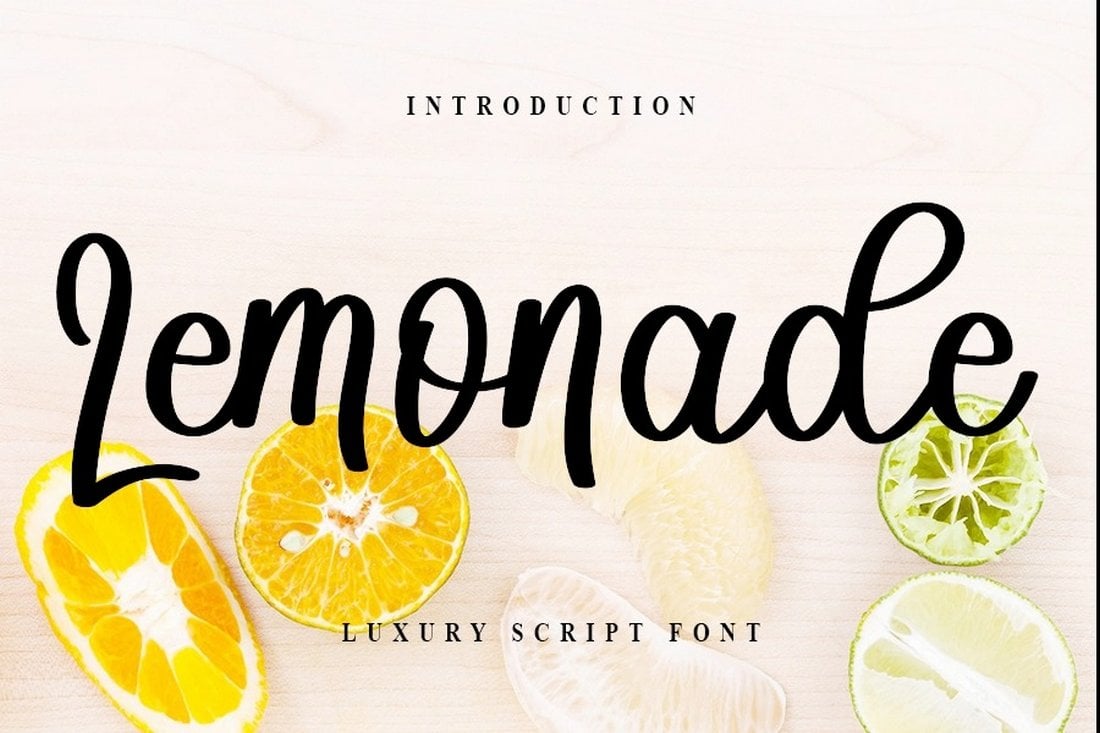 Lemonade - Free Stylish Serif Font