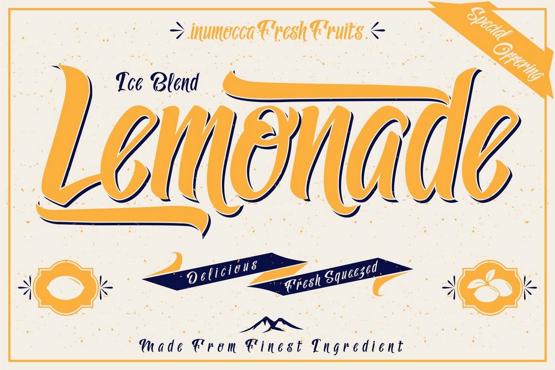 Lemonade-Poster-Font 30+ Best Fonts for Posters design tips 