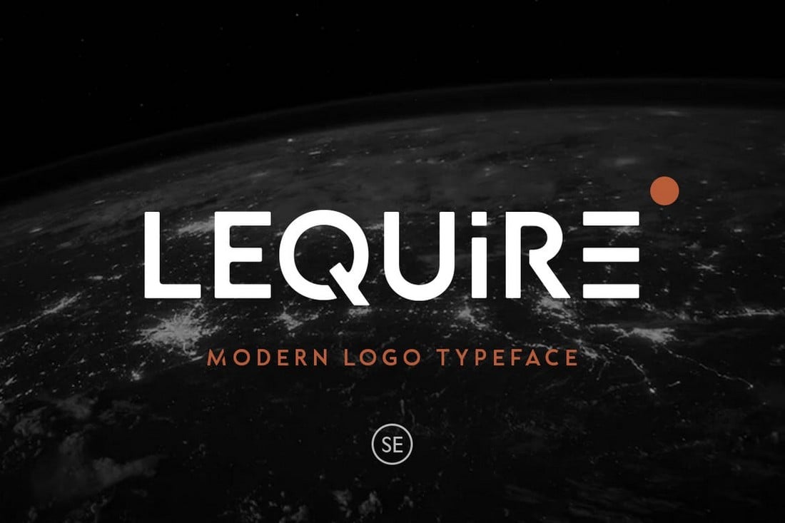 Lequire - Kiểu chữ Logo hiện đại