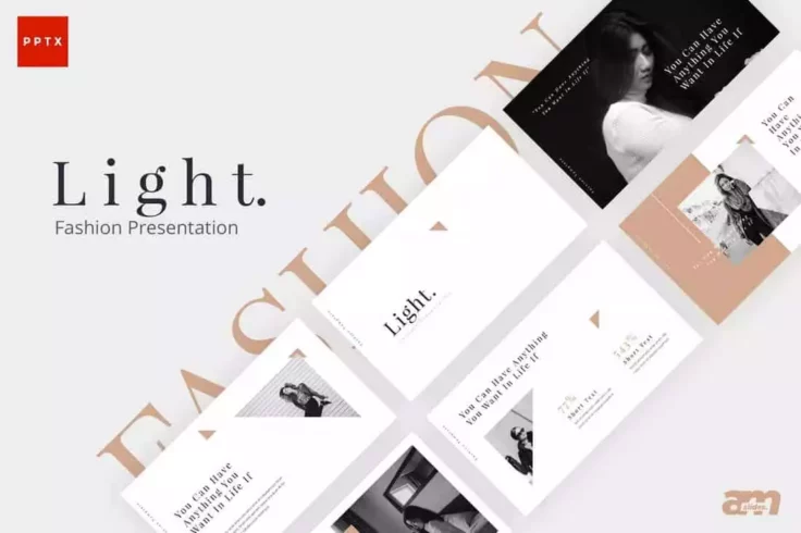 View Information about Light Fashion PowerPoint Presentation Template