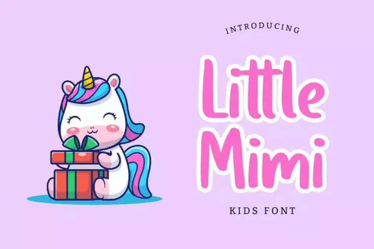 View Information about Little Mimi Cute Kids Font