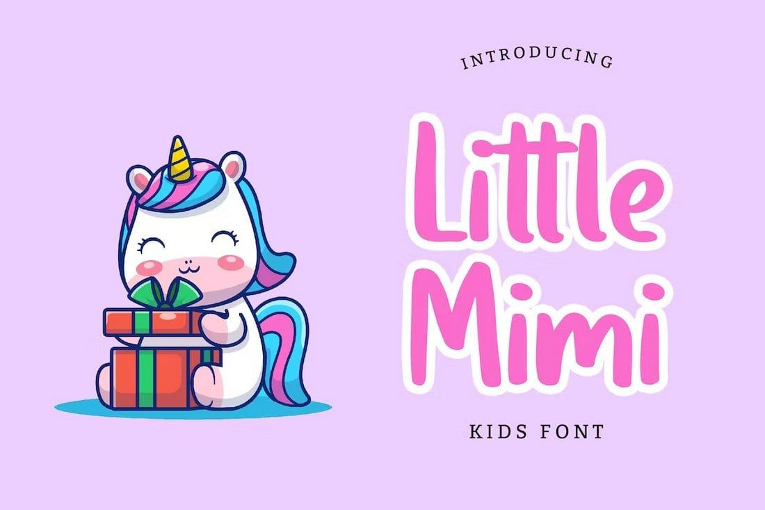 Little Mimi - Police pour enfants mignons