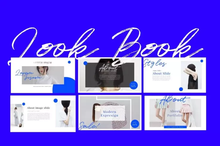 View Information about Look Book Keynote Template