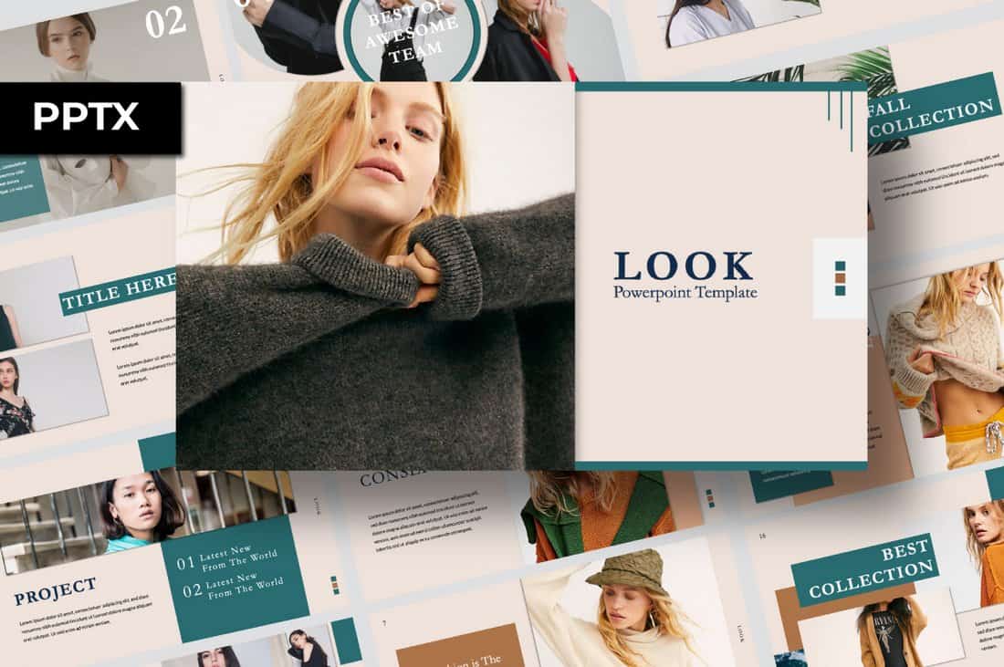 Look-Free-Fashion-PowerPoint-Template 50+ Best Free PowerPoint Templates 2020 design tips 