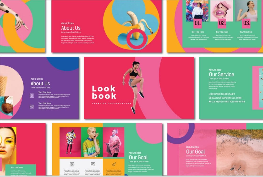 Lookbook-Free-Pastel-PowerPoint-Template 50+ Best Free PowerPoint Templates 2020 design tips 