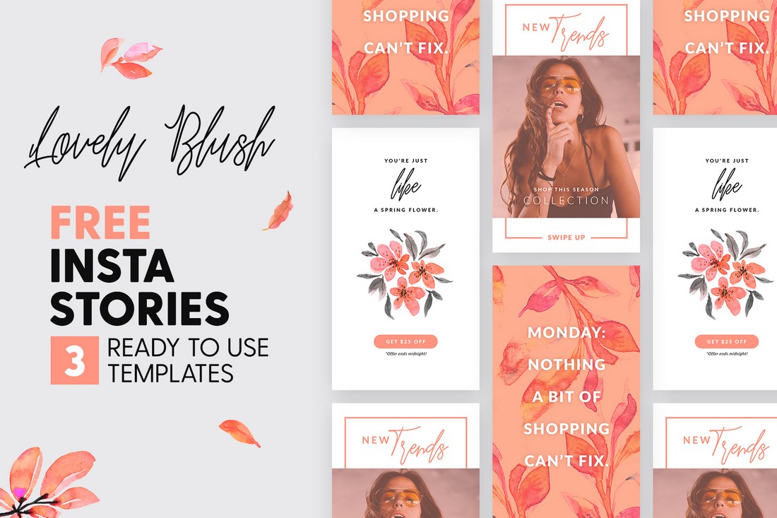 30+ Best Free Instagram Story Templates 2024