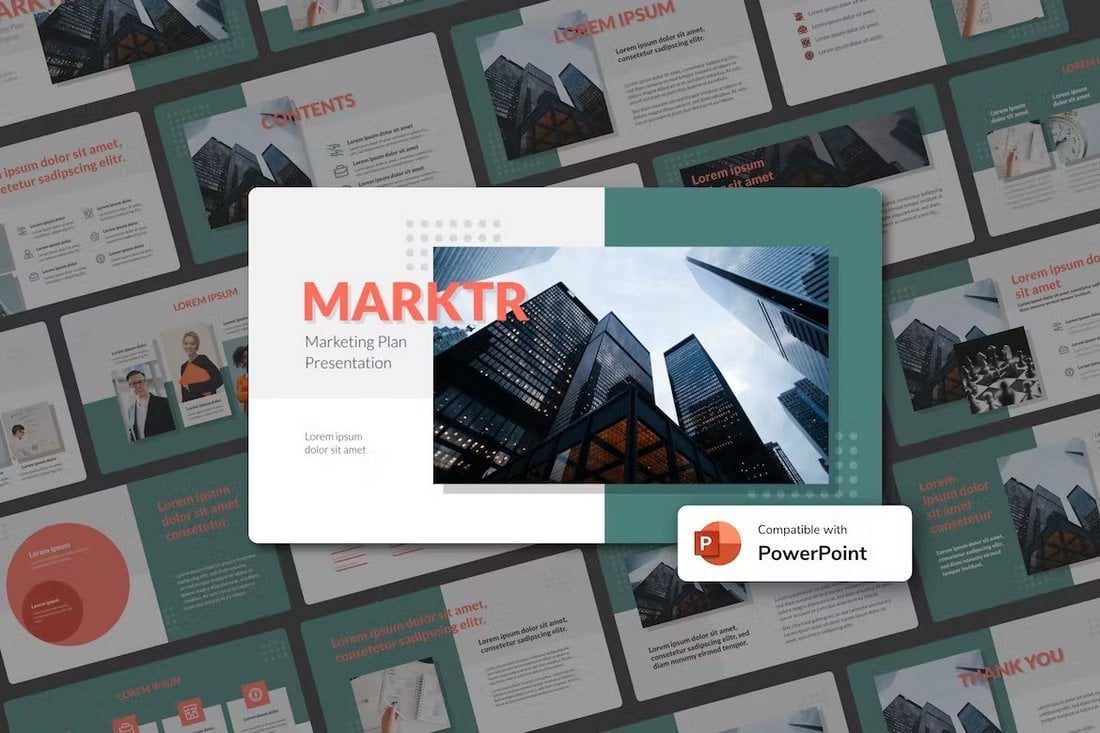 MARKTR - Marketing Plan PowerPoint Template