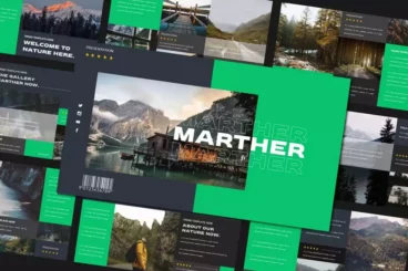 MARTHER Modern Google Slides Template