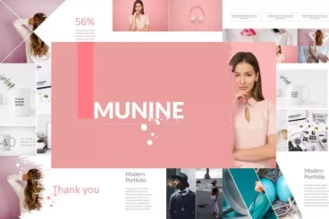 MUNINE PowerPoint Template