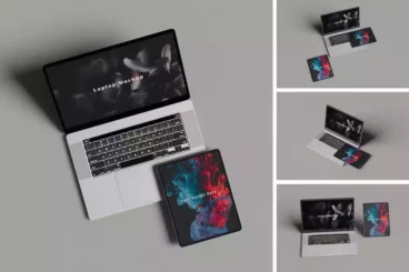 MacBook Laptop & Tablet Mockups