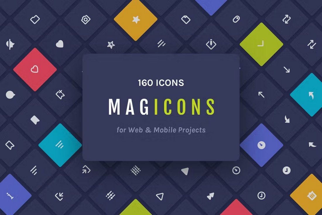 Magicons-160-Icons-for-Web-Mobile-1 25+ Best Sketch App Resources (UI Kits, Templates, & More) design tips 