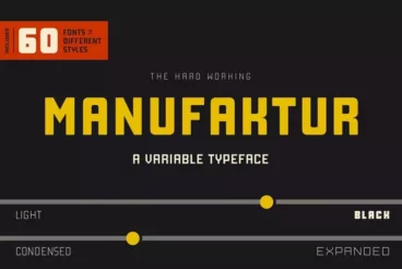 Manufaktur Font Family