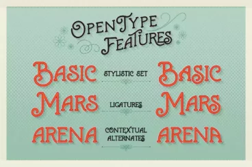 Second alternate image for Marema Gothic Typeface